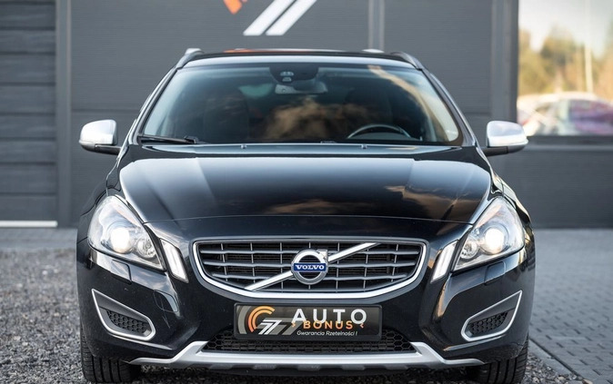 Volvo V60 cena 45900 przebieg: 204000, rok produkcji 2013 z Czarne małe 191